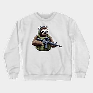 Tactical Sloth Crewneck Sweatshirt